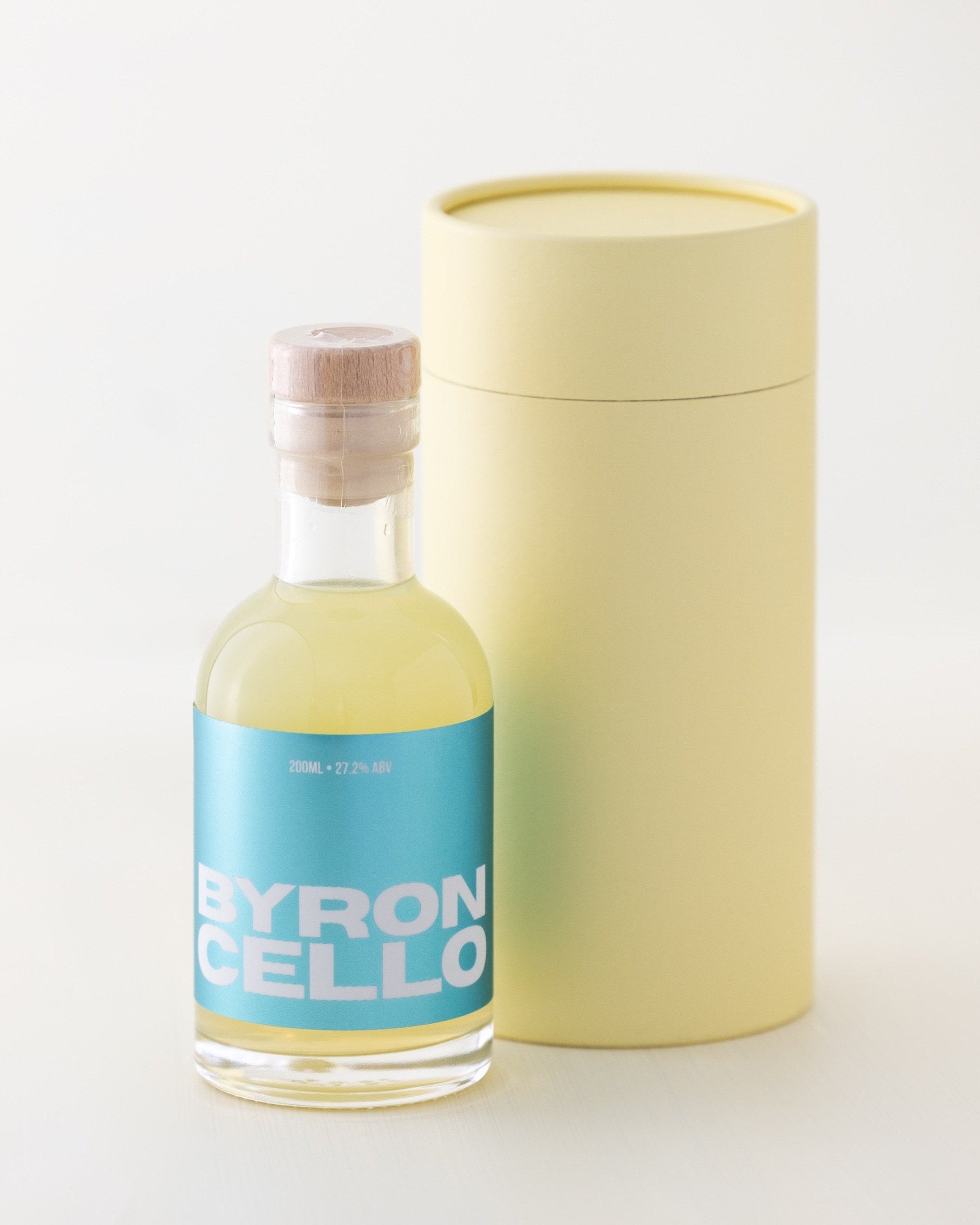 Byroncello Mini 200ml with yellow box
